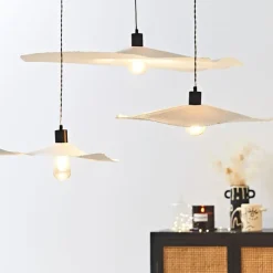 Fabrique de Styles Abat-jour blanc beige d44cm - Louise* Suspensions