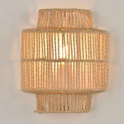 Fabrique de Styles Applique en corde tressée h23cm - Cancun* Appliques