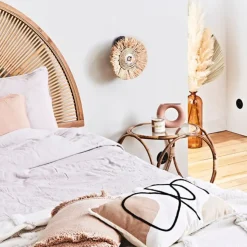 Fabrique de Styles Applique non electrique en raphia d25cm - cuzco* Appliques