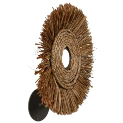 Fabrique de Styles Applique non electrique en raphia d25cm - cuzco* Appliques