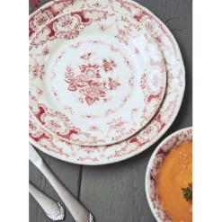 Fabrique de Styles Assiette à dessert en faience d20cm - clothilde* Assiettes