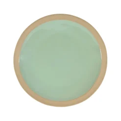 Fabrique de Styles Assiette à dessert en grès d21.5cm - Jade* Assiettes