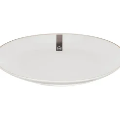 Fabrique de Styles Assiette à dessert en porcelaine lisere doré d20cm* Assiettes