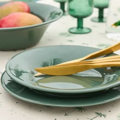 Fabrique de Styles Assiette à pâtes en faïence d26.5cm - Constance* Assiettes