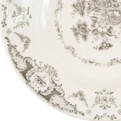 Fabrique de Styles Assiette creuse en faïence d23cm - clothilde* Assiettes