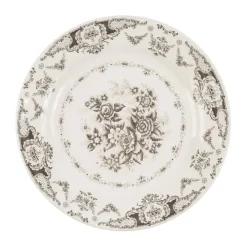 Fabrique de Styles Assiette plate en faïence d26cm - clothilde* Assiettes