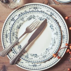 Fabrique de Styles Assiette plate en faience ancien d26cm - faustine* Assiettes