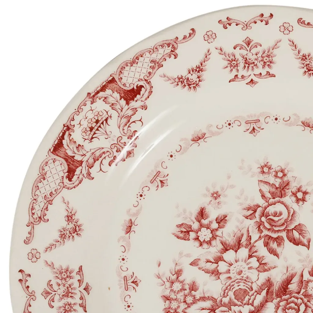 Fabrique de Styles Assiette plate en faience d26cm - clothilde* Assiettes