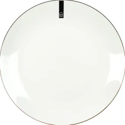 Fabrique de Styles Assiette plate en porcelaine lisere doré d26cm* Assiettes