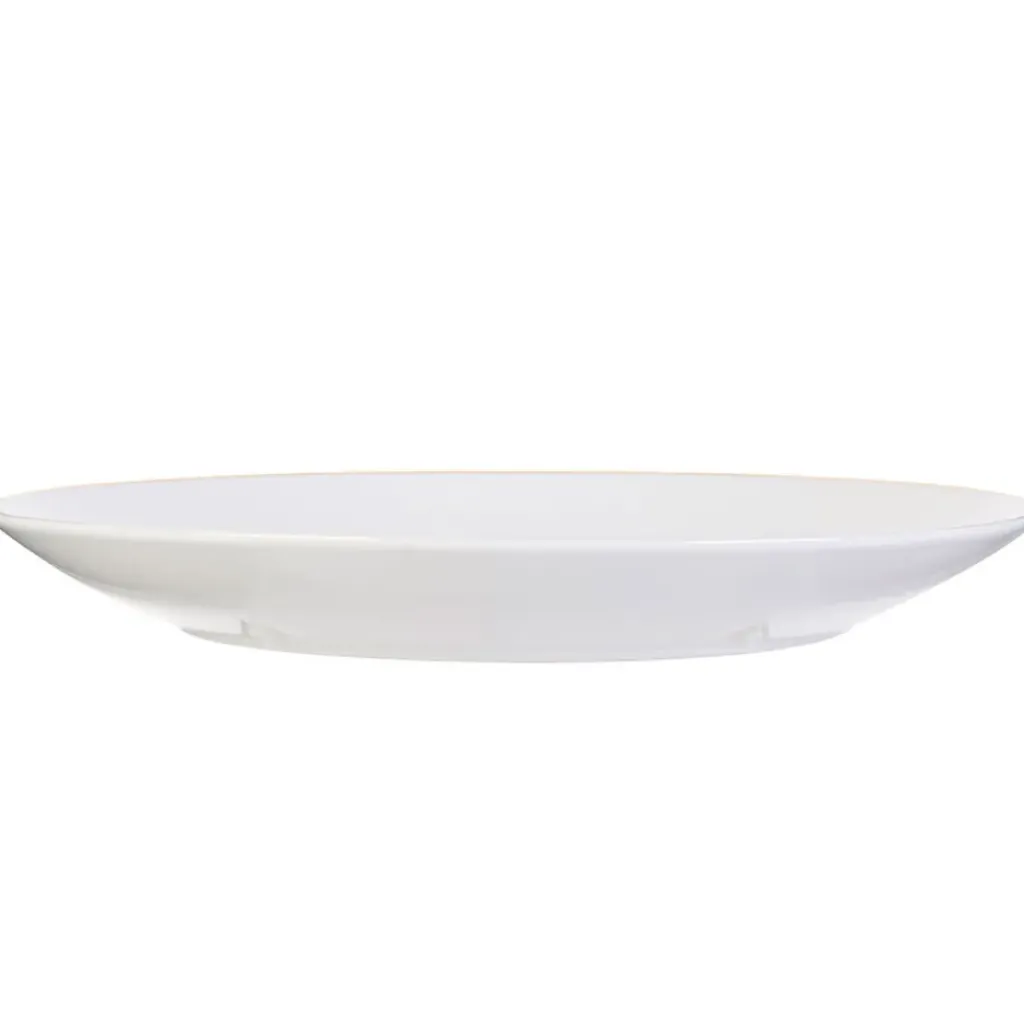 Fabrique de Styles Assiette plate en porcelaine lisere doré d26cm* Assiettes