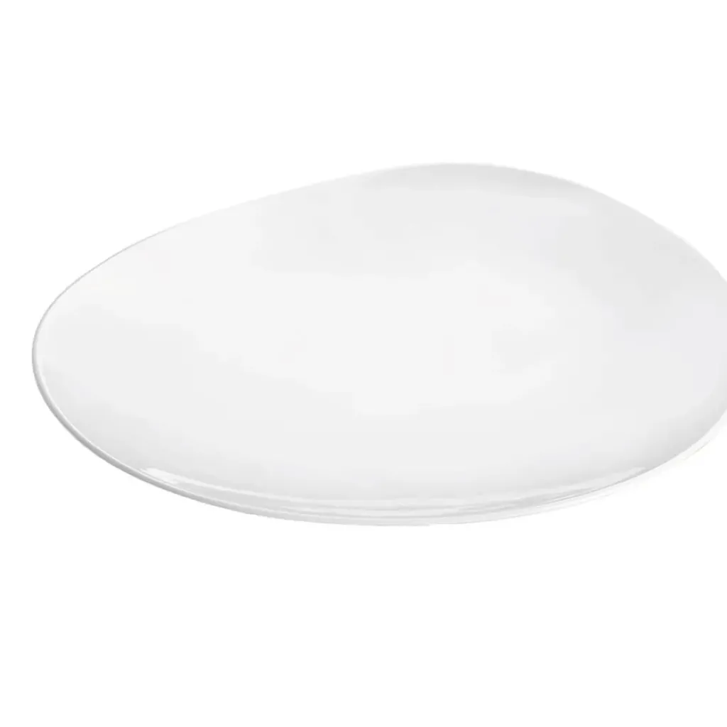 Fabrique de Styles Assiette plate en porcelaine d28cm - Galet* Assiettes