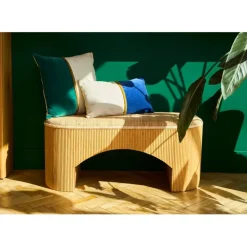 Fabrique de Styles Banc en rotin et bambou - Tamba* Bancs Et Banquettes