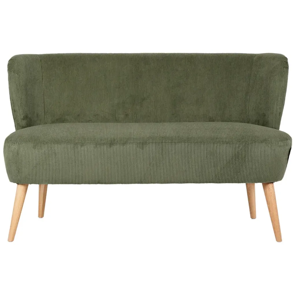 Fabrique de Styles Banquette 2 places en velours côtelé - Eleonor* Bancs Et Banquettes