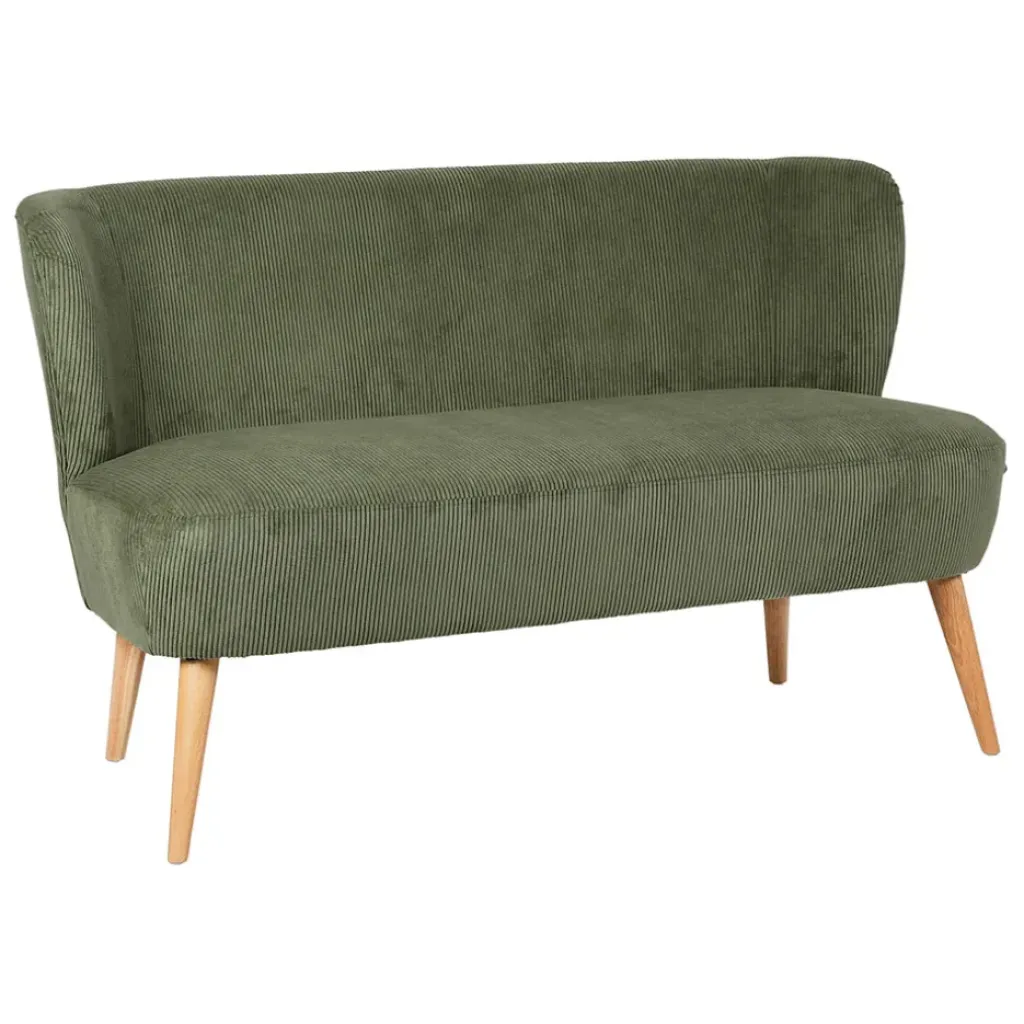 Fabrique de Styles Banquette 2 places en velours côtelé - Eleonor* Bancs Et Banquettes