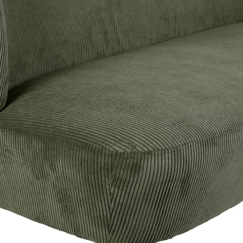 Fabrique de Styles Banquette 2 places en velours côtelé - Eleonor* Bancs Et Banquettes