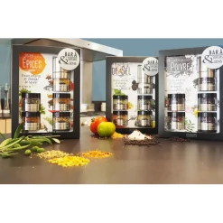 Fabrique de Styles Bar à épices avec moulin intégré* Condiments Et Épices