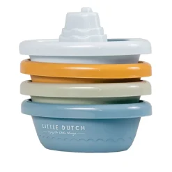 Fabrique de Styles Bateaux de bain à empiler bleu*Enfant Jouets