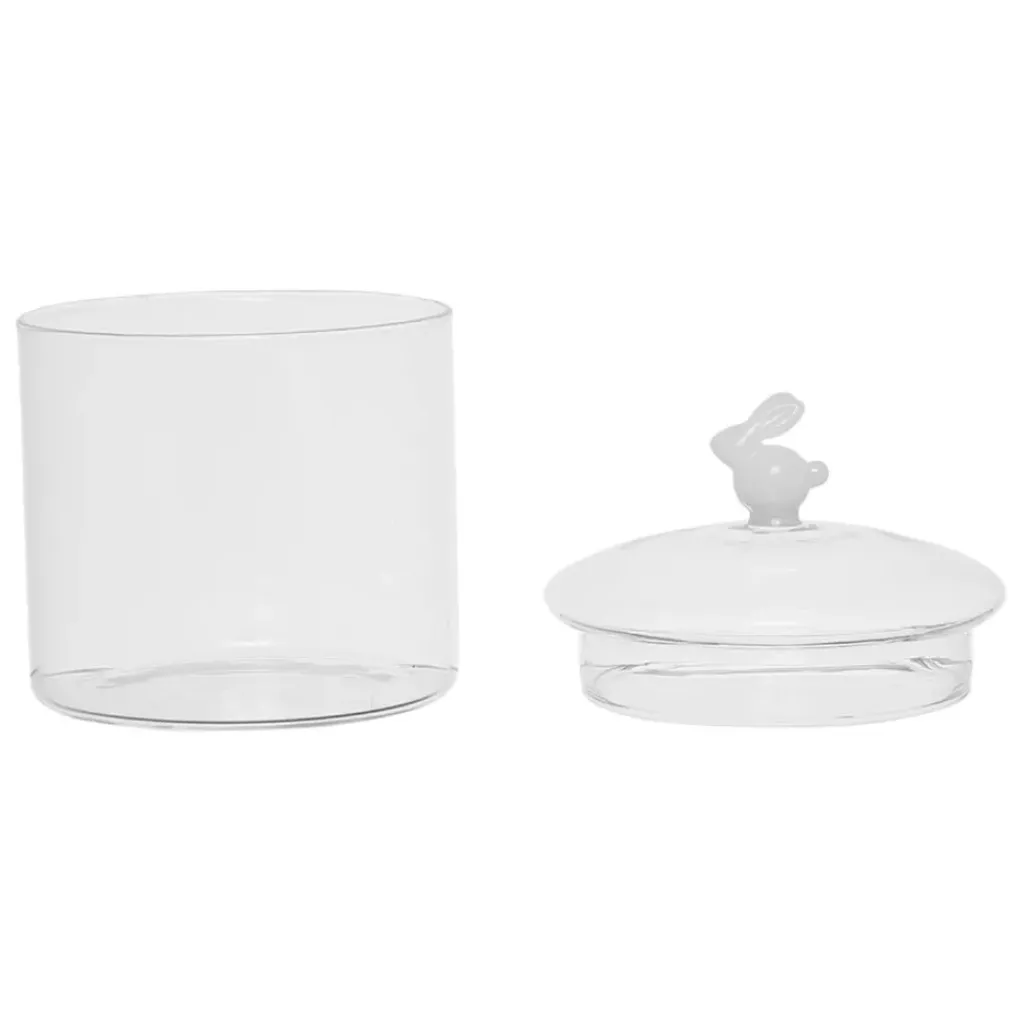 Fabrique de Styles Bocal avec couvercle en verre borosilicate 60cl - Lapin* Pots Et Bocaux