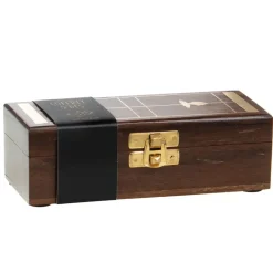 Fabrique de Styles Boite a des en bois 16x5xh5cm* Jeux