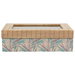 Fabrique de Styles Boite the 6 compartiments tropic'art nature* Boîtes