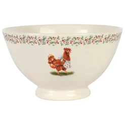 Fabrique de Styles Bol coq collectionneur en faïence 75cl - Collection* Bols Et Coupelles
