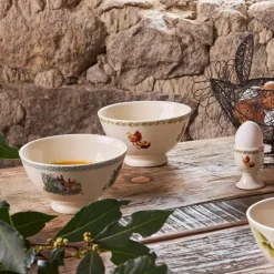 Fabrique de Styles Bol en faïence lapin blanc 75cl - Collection* Bols Et Coupelles