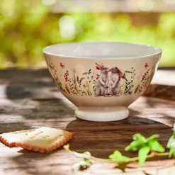 Fabrique de Styles Bol lapins collectionneur en faïence 75cl - Collection* Bols Et Coupelles