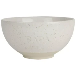Fabrique de Styles Bol papa en grès écru moucheté 70cl* Bols Et Coupelles