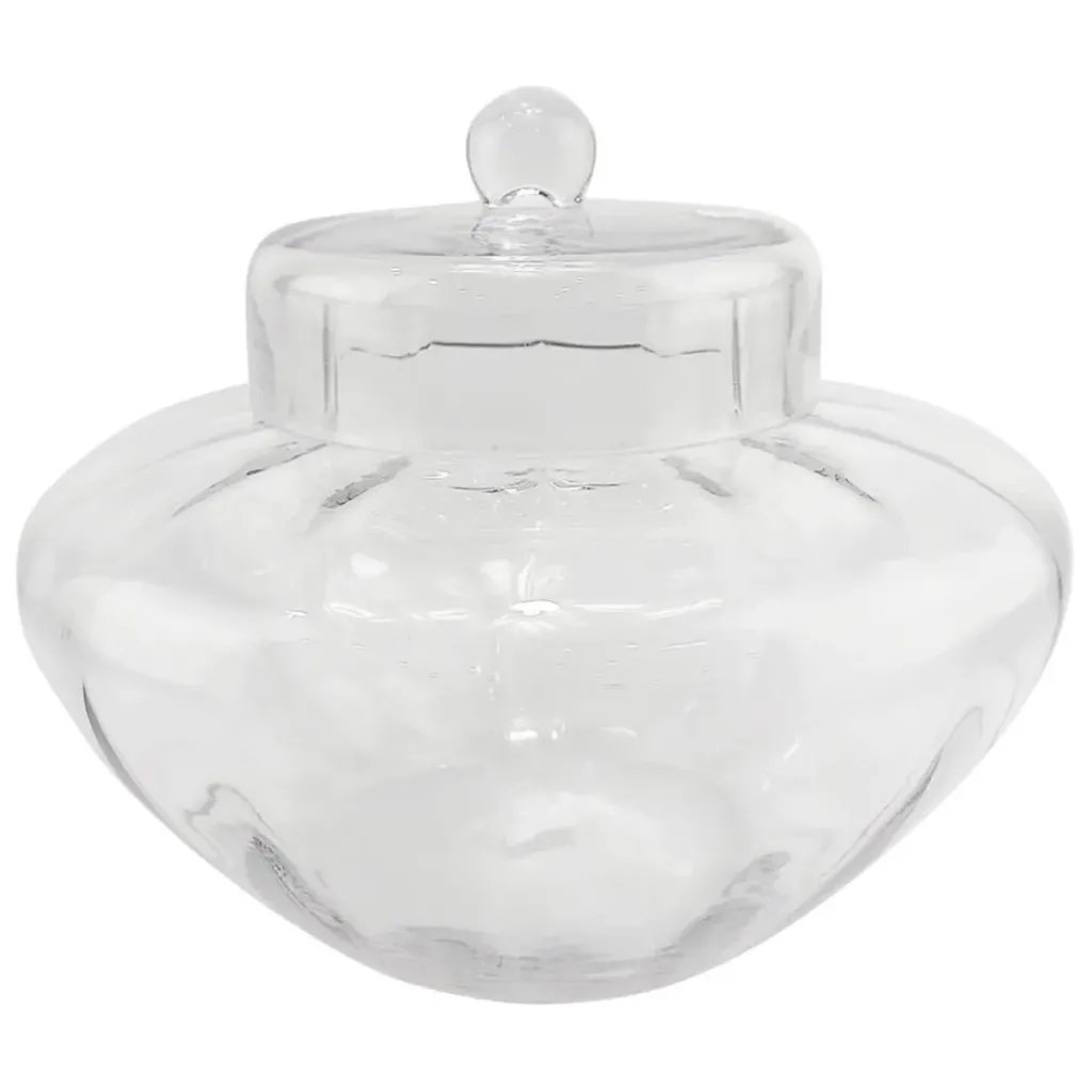 Fabrique de Styles Bonbonnière en verre d30cm - Brodin* Bonbonnières, Cloches Et Coupes