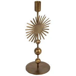 Fabrique de Styles Bougeoir en fer h30cm - Soleil* Photophores, Bougeoirs Et Lanternes