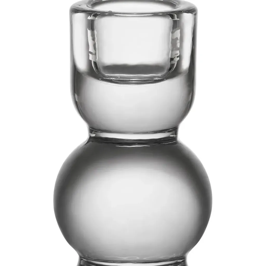 Fabrique de Styles Bougeoir en verre h10cm - Alphe* Photophores, Bougeoirs Et Lanternes