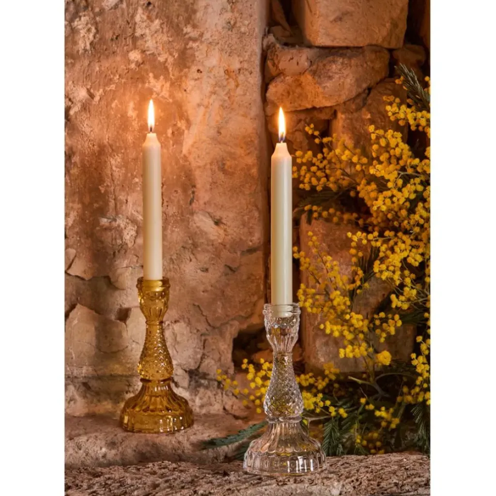 Fabrique de Styles Bougeoir en verre h17cm - Ceresse* Photophores, Bougeoirs Et Lanternes