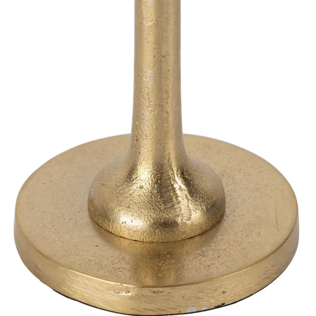 Fabrique de Styles Bougeoir palmier en aluminium h25cm - Tropic Etoil* Photophores, Bougeoirs Et Lanternes