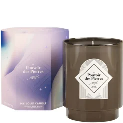 Fabrique de Styles Bougie Bijou Collier Or pierre Nacre lavande boisé 50h* Bougies Parfumées