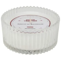 Fabrique de Styles Bougie en verre senteur abricot 180g* Bougies Parfumées