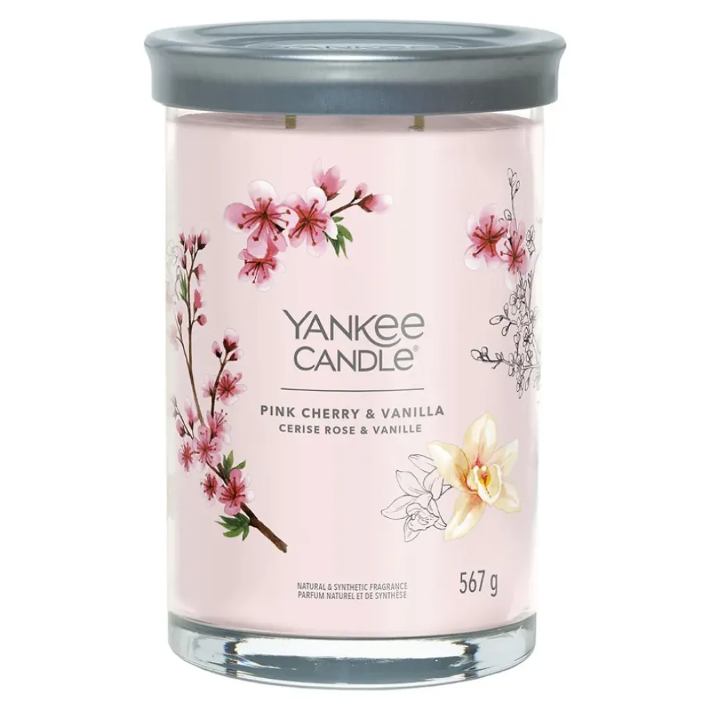 Fabrique de Styles Bougie parfumée Cerise, et Vanille 100h* Bougies Parfumées