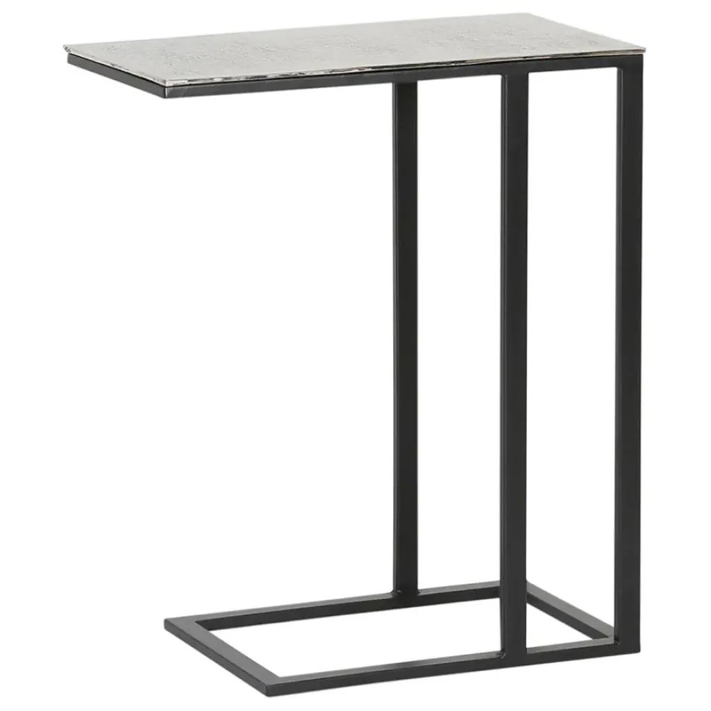 Fabrique de Styles Bout de canape en aluminium et fer - Felia* Bouts De Canapé Et Tables D'appoint