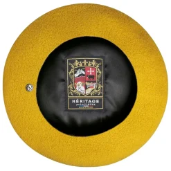 Fabrique de Styles Béret Curcuma Laulhère 100% laine de Merinos - Taille unique* Accessoires Mode