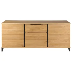 Fabrique de Styles Buffet enfilade chêne massif 3 portes et tiroir - Manny* Buffets Et Vitrines