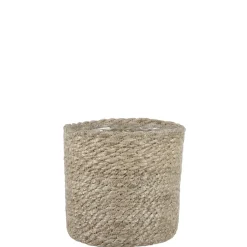 Fabrique de Styles Cache-pot atlantic creme d14xh14cm* Cache-pots Et Supports