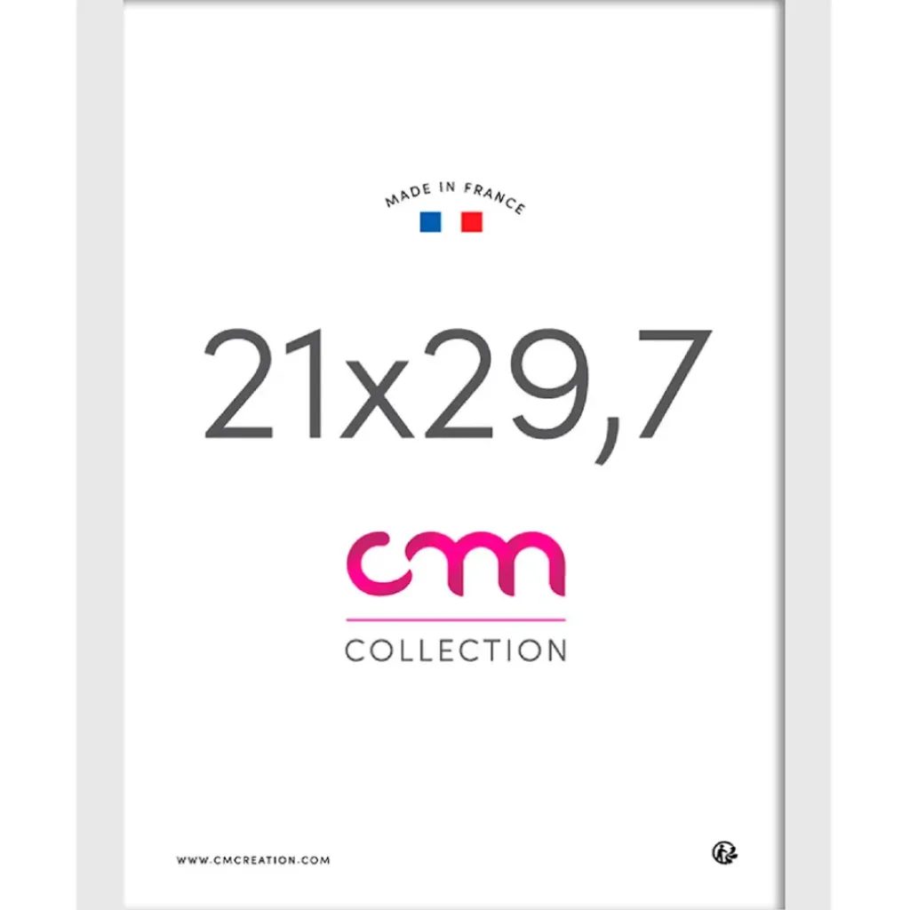 Fabrique de Styles Cadre photo 21x29.7cm lario verre mdf* Cadres Photos