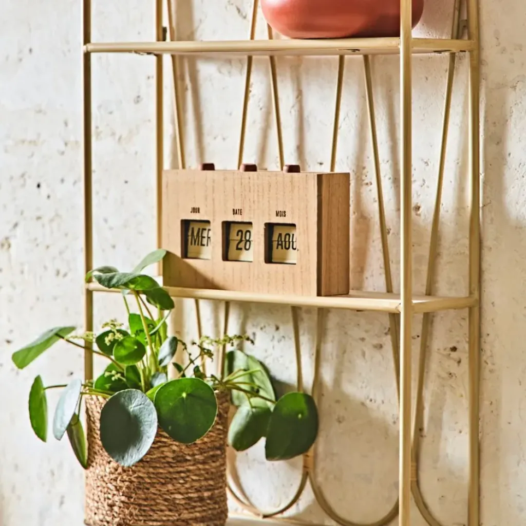 Fabrique de Styles Calendrier flip flap effet bois* Petits Objets Déco