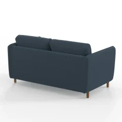 Fabrique de Styles Canapé convertible 2 places Bultex Gustave - Velours Vintage - Adore Anthracite* Canapés Convertibles