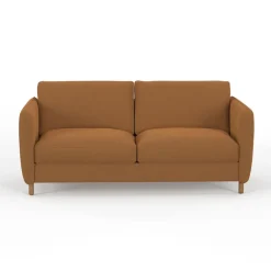 Fabrique de Styles Canapé convertible 2 places Bultex Gustave - Velours Vintage - Adore Anthracite* Canapés Convertibles