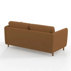 Fabrique de Styles Canapé convertible 2 places Bultex Gustave - Velours Vintage - Adore Anthracite* Canapés Convertibles