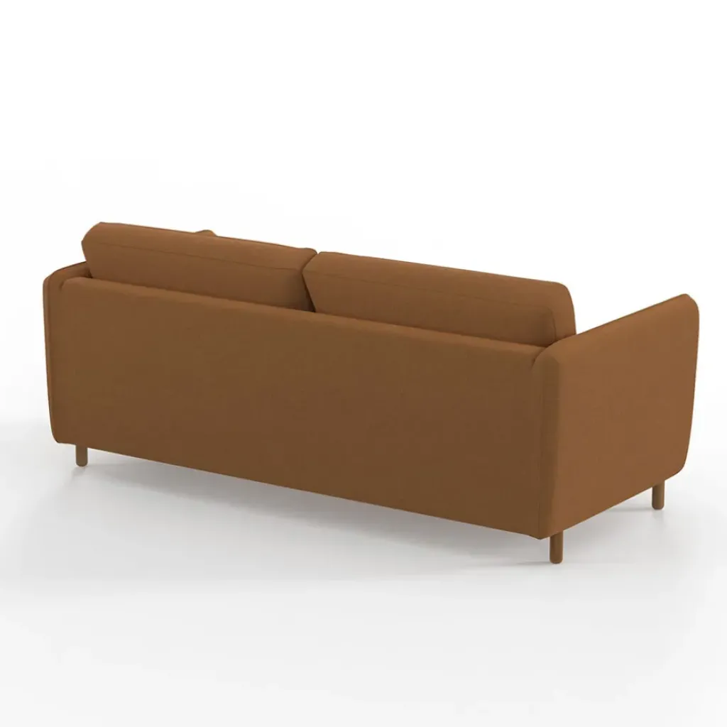 Fabrique de Styles Canapé convertible 2 places Bultex Gustave - Velours Vintage - Adore Anthracite* Canapés Convertibles