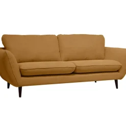 Fabrique de Styles Canapé fixe 2 places AXEL - Tissu Texturé - Crown Black* Canapés Fixes