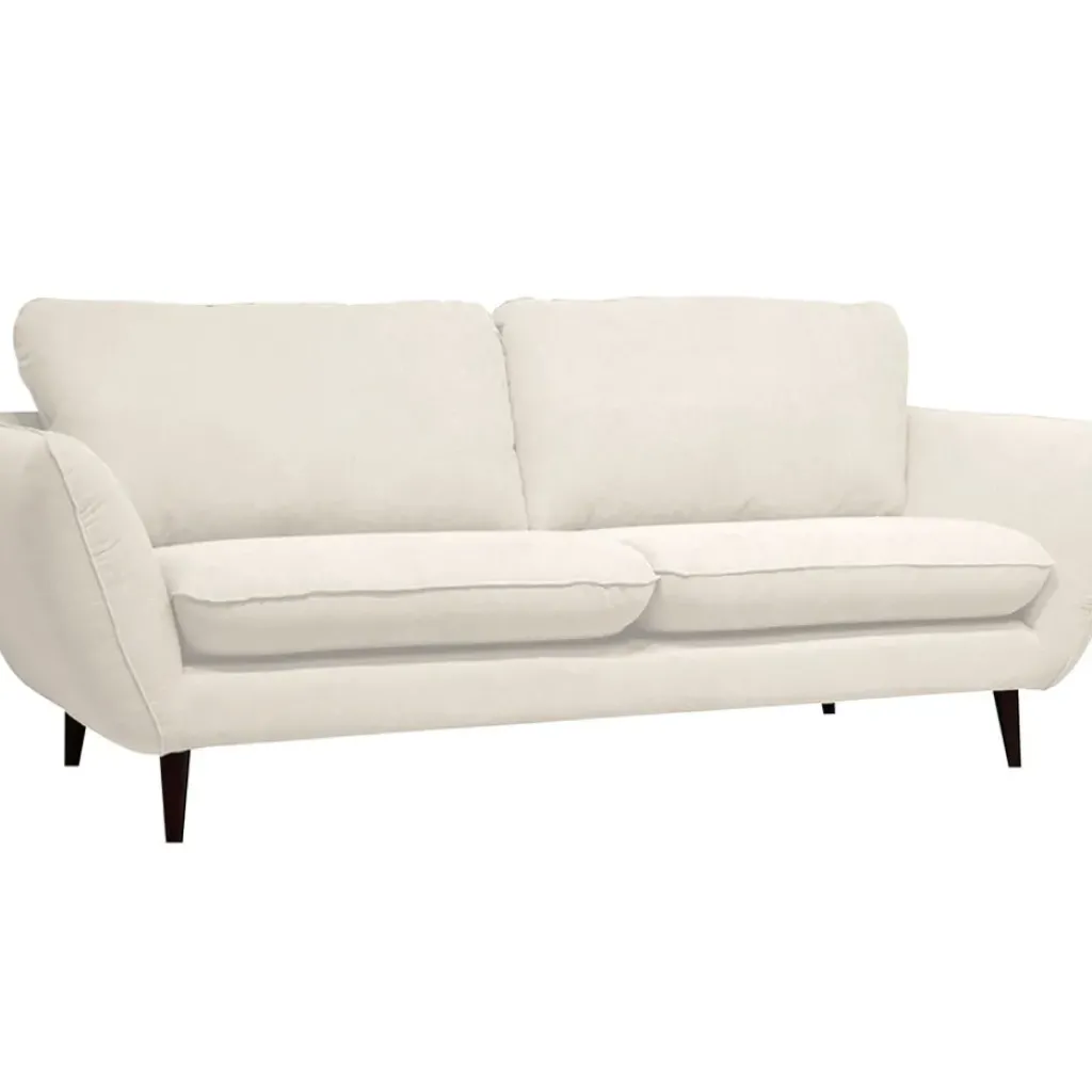 Fabrique de Styles Canapé fixe 3 places Axel - Velours Texturé - Dany* Canapés Fixes