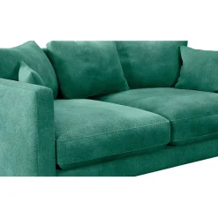 Fabrique de Styles Canapé fixe 4 places Marius - Effet Velours - Seven Turtle* Canapés Fixes