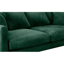 Fabrique de Styles Canapé fixe 4 places Marius - Effet Velours - Seven Turtle* Canapés Fixes